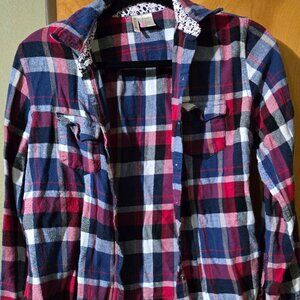 Passport Women's Red Plaid Flannel